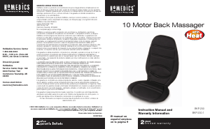 Manual Homedics BK-P200 Massage Device