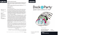 Manual de uso Homedics DP-310 Dock Party Docking station