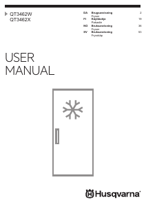 Brugsanvisning Husqvarna QT3462X Fryser