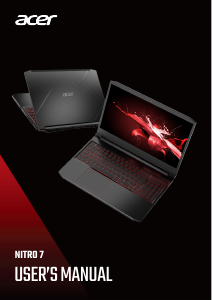 Manual Acer Nitro AN715-51 Laptop