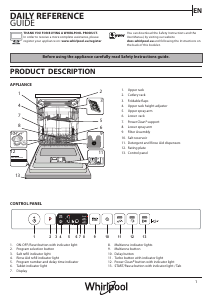 Manual Whirlpool WRIC 3C26 PF IS Dishwasher