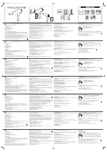 Handleiding Rowenta CV8525 Infini Pro 2000 Haardroger
