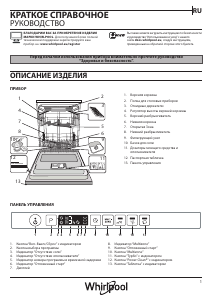 Руководство Whirlpool WIO 3O33 DEL IS Посудомоечная машина