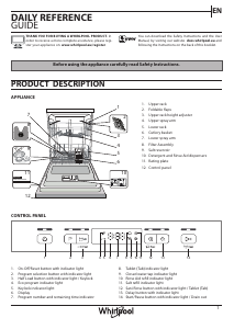 Manual Whirlpool WFC 3B19 N X Dishwasher