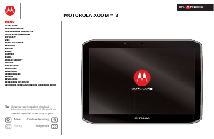Handleiding Motorola XOOM 2 Tablet