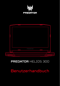 Bedienungsanleitung Acer Predator G3-571 Notebook