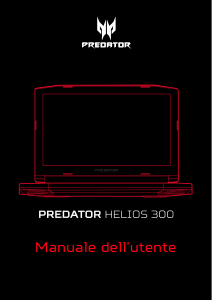 Manuale Acer Predator G3-571 Notebook