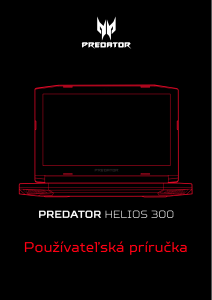 Návod Acer Predator G3-571 Laptop