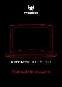 Manual de uso Acer Predator G3-571 Portátil
