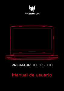 Manual de uso Acer Predator G3-572 Portátil