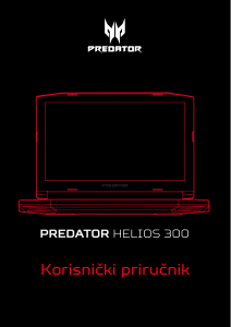 Priručnik Acer Predator G3-572 Prijenosno računalo