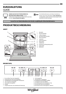 Bedienungsanleitung Whirlpool WFC 3C25 F X Geschirrspüler