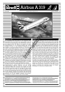 Manual de uso Revell set 04215 Airplanes Airbus A319