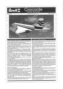 Brugsanvisning Revell set 04257 Airplanes Concorde