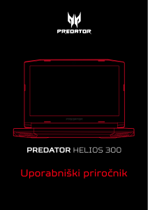Priročnik Acer Predator G3-573 Prenosni računalnik