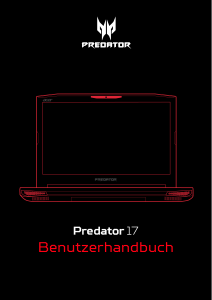 Bedienungsanleitung Acer Predator G5-793 Notebook