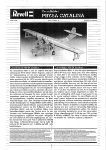 Manual de uso Revell set 04507 Airplanes PBY-5A Catalina