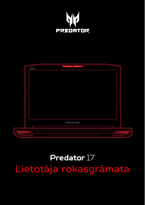 Rokasgrāmata Acer Predator G5-793 Klēpjdators