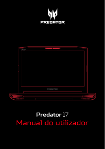 Manual Acer Predator G5-793 Computador portátil