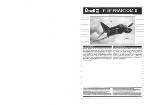 Mode d’emploi Revell set 04615 Airplanes F-4F Phantom II