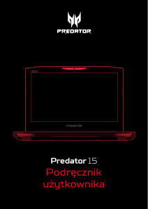 Instrukcja Acer Predator G9-591R Komputer przenośny