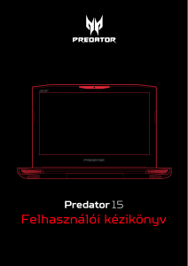 Használati útmutató Acer Predator G9-592 Laptop