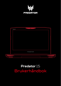 Bruksanvisning Acer Predator G9-592 Laptop