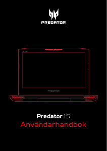 Bruksanvisning Acer Predator G9-592 Bärbar dator
