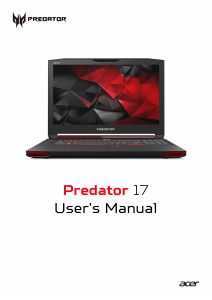 Handleiding Acer Predator G9-791 Laptop