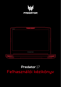 Használati útmutató Acer Predator G9-793 Laptop