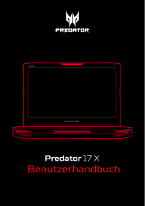 Bedienungsanleitung Acer Predator GX-791 Notebook