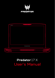 Handleiding Acer Predator GX-792 Laptop