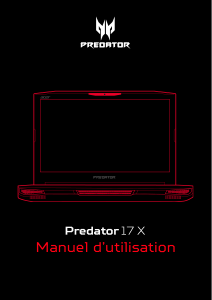 Mode d’emploi Acer Predator GX-792 Ordinateur portable