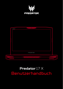 Bedienungsanleitung Acer Predator GX-792 Notebook