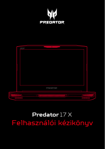 Használati útmutató Acer Predator GX-792 Laptop