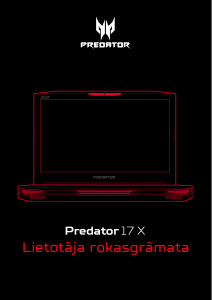 Rokasgrāmata Acer Predator GX-792 Klēpjdators