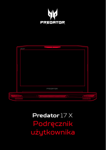 Instrukcja Acer Predator GX-792 Komputer przenośny