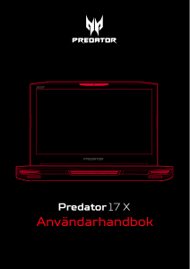 Bruksanvisning Acer Predator GX-792 Bärbar dator