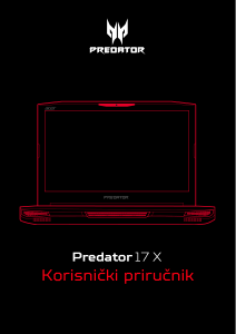 Priručnik Acer Predator GX-792 Prijenosno računalo