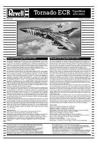 Manual de uso Revell set 04847 Airplanes Tornado Lechfeld Tiger 2011