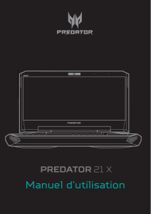 Mode d’emploi Acer Predator GX21-71 Ordinateur portable