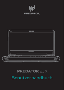 Bedienungsanleitung Acer Predator GX21-71 Notebook