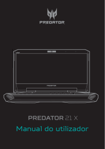 Manual Acer Predator GX21-71 Computador portátil