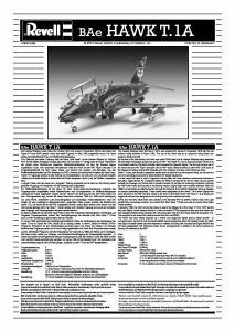 Bedienungsanleitung Revell set 04849 Airplanes BAe Hawk T.1A