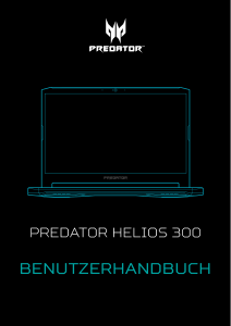 Bedienungsanleitung Acer Predator PH315-53 Notebook