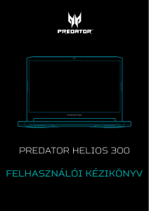 Használati útmutató Acer Predator PH315-53 Laptop