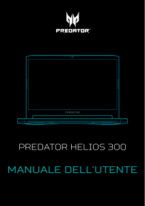 Manuale Acer Predator PH315-53 Notebook