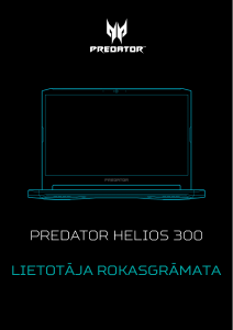 Rokasgrāmata Acer Predator PH315-53 Klēpjdators