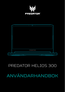 Bruksanvisning Acer Predator PH315-53 Bärbar dator