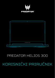 Priručnik Acer Predator PH315-53 Prijenosno računalo